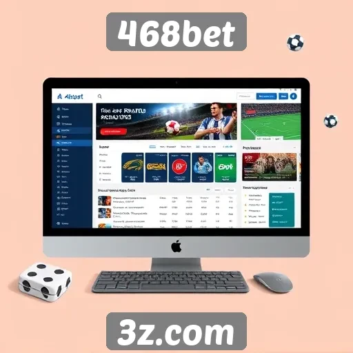 Interface e usabilidade do site 468bet para novos usuários